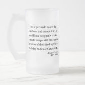 Charles Darwin Quote 2a Matglas Bierpul (Links)