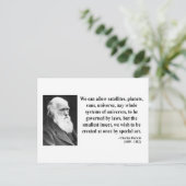 Charles Darwin Quote 4b Briefkaart (Staand voorkant)