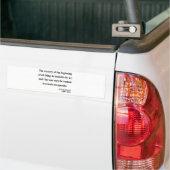 Charles Darwin Quote 5a Bumpersticker (Op Truck)