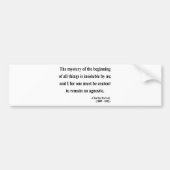 Charles Darwin Quote 5a Bumpersticker (Voorkant)
