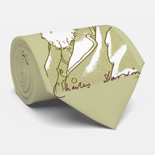 Charles Darwin, Stropdas (Opgerold)