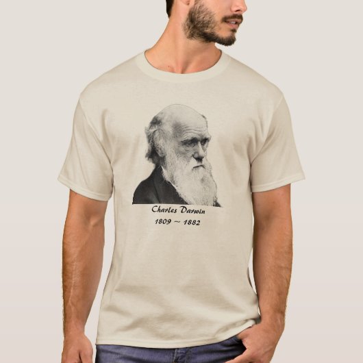 Charles Darwin T-shirt (Voorkant)