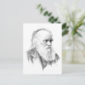 Charles Darwin, The Origin of Species 1872 Briefkaart (Staand voorkant)