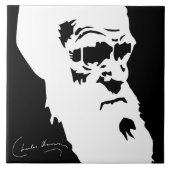 Charles Darwin Tile Tegeltje (Voorkant)