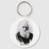 Charles Darwin Vignette Sleutelhanger (Voorkant)
