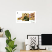 Charles Darwin "Vrienden" Wijsheid Quote Poster (Thuiskantoor)