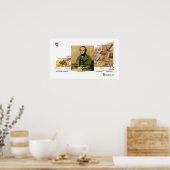 Charles Darwin "Vrienden" Wijsheid Quote Poster (Keuken)