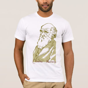 Charles Darwin. Vrouw T-Shirt