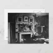 Charles Darwin's studie in Down House Briefkaart (Voorkant / Achterkant)