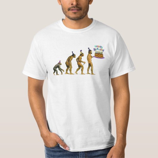 Charles Darwin's verjaardag - 12 februari T-shirt (Voorkant)