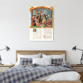 Charles de Bold, hertog van Bourgogne Canvas Afdruk (Insitu (Slaapkamer))