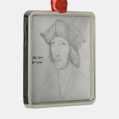 Charles de Bourbon 16e eeuw Metalen Ornament (Rechts)
