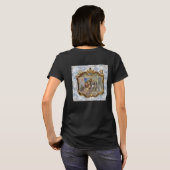 Charles de Gaulle & Cinderella Clouded Mirror Blk T-shirt (Achterkant volledig)