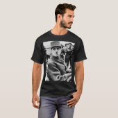 Charles De Gaulle militair portret T-shirt (Voorkant volledig)