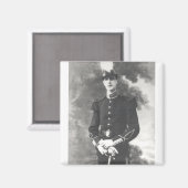 Charles De Gaulle Portrait Magneet (Voorkant / Achterkant)
