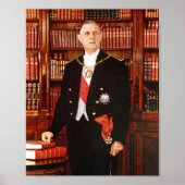 Charles De Gaulle Portrait Poster (Voorkant)