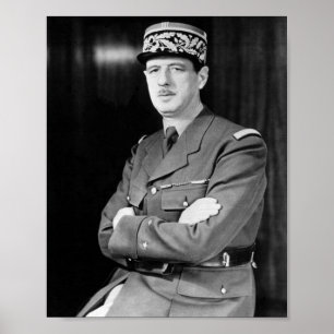 Charles De Gaulle Poster