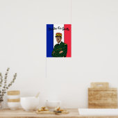 Charles de Gaulle Poster (Keuken)