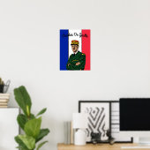 Charles de Gaulle Poster (Thuiskantoor)