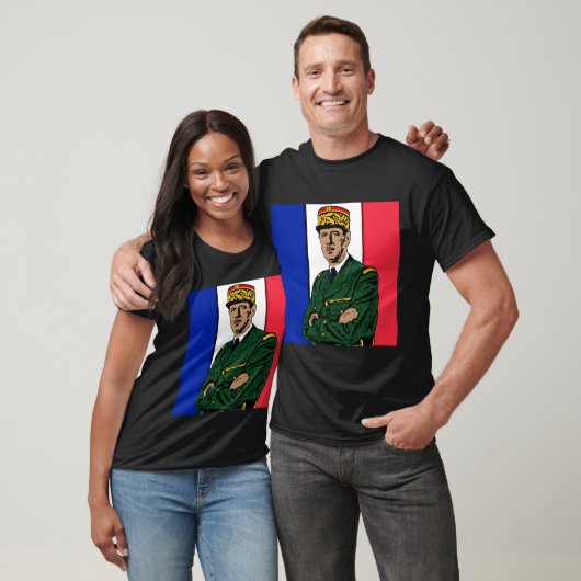 Charles de Gaulle T-shirt (Unisex)