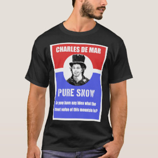 Charles De Mar Pure Snow Propaganda Classic T-Shir T-shirt