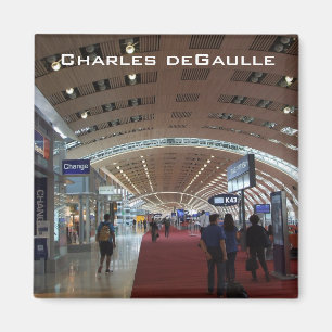 Charles deGaulle International Airport Magneet