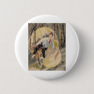 Charles Demuth (Amerikaans, 1883-1935) Ronde Button 5,7 Cm
