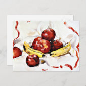 Charles Demuth - Apples and Bananas Briefkaart (Voorkant / Achterkant)