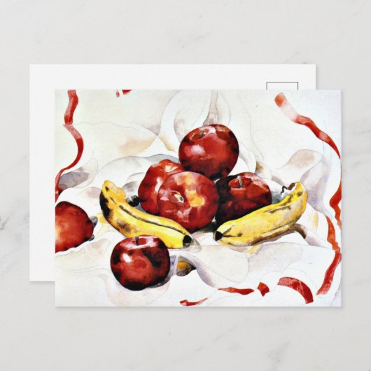 Charles Demuth - Apples and Bananas Briefkaart (Voorkant / Achterkant)