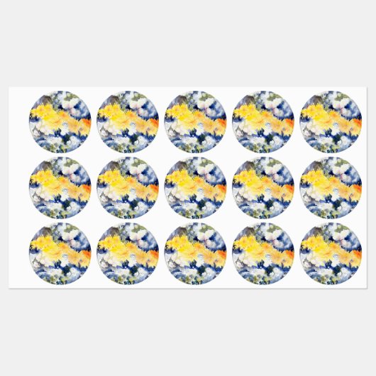Charles Demuth - Geel en Blauw Labels (Vel)