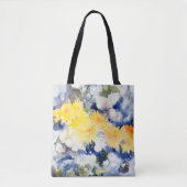 Charles Demuth - Geel en Blauw Tote Bag (Voorkant)