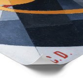 Charles Demuth Ik zag de figuur 5 in goud Abstract Poster (Hoek)