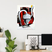 Charles Demuth: Machinery Poster (Thuiskantoor)