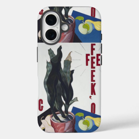 Charles Demuth Poster Portret Georgia O'Keeffe Case-Mate iPhone Case (Achterkant)