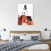 Charles Demuth schilderij, Lancaster Canvas Afdruk (Insitu (Slaapkamer))