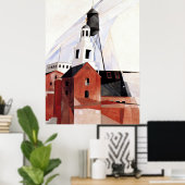 Charles Demuth schilderij, Lancaster Poster