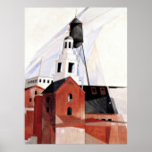 Charles Demuth schilderij, Lancaster Poster (Voorkant)