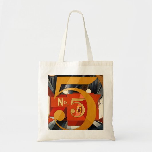 Charles Demuth The Figuur 5 in Gold Tote Bag (Voorkant)