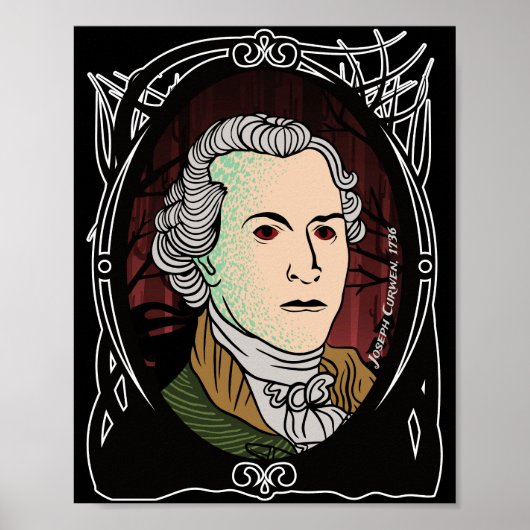 Charles Dexter Ward Joseph Curwen Lovecraft Poster (Voorkant)