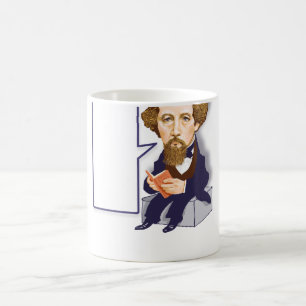 Charles Dickens (1812 - 1870) beker. Koffiemok