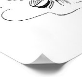 Charles Dickens. A quiet pipe at the Cantebury. Poster (Hoek)