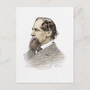 Charles Dickens Briefkaart
