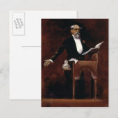 Charles Dickens Briefkaart (Voorkant / Achterkant)