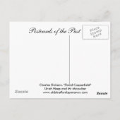 Charles Dickens, "David Copperfield" Briefkaart (Achterkant)