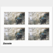 Charles Dickens Dreaming Stickers (Vel)