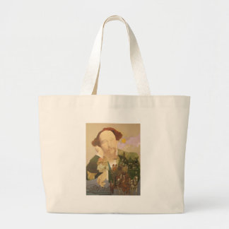 Charles Dickens, Engelse auteur Grote Tote Bag