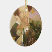 Charles Dickens, Engelse auteur Keramisch Ornament (Rechts)