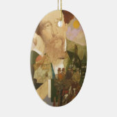 Charles Dickens, Engelse auteur Keramisch Ornament (Rechts)