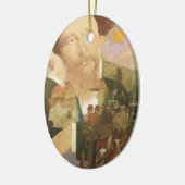 Charles Dickens, Engelse auteur Keramisch Ornament (Links)