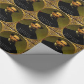 Charles Dickens & Heartfelt Quote Cadeaupapier (Hoek)